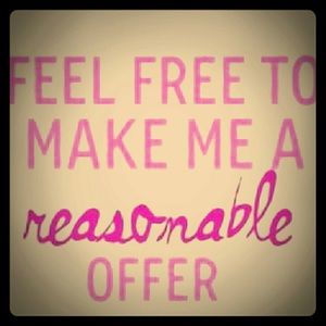 Please make me an offer!